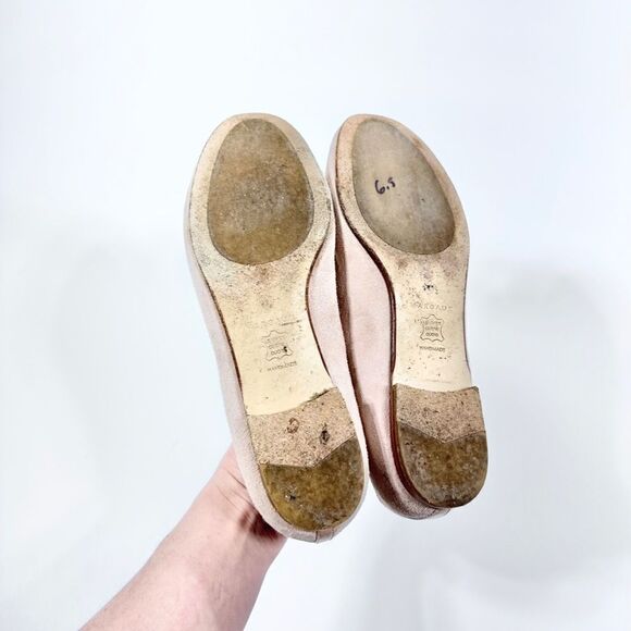 Margaux camel suede ballet flats 6.5 - Picture 5 of 11